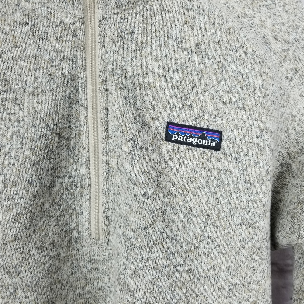 Patagonia 1/4 zip better sweater pelican - Picture 5 of 7